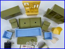 Marx Imagination Station Doll House Vintage 1960s Lot