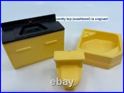 Marx Imagination Station Doll House Vintage 1960s Lot