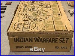 Marx Indian Warfare Set Series 2000 Box#4778