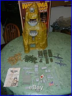 Marx Iwo Jima 4314 playset 100% Complete