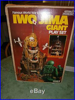 Marx Iwo Jima 4314 playset 100% Complete