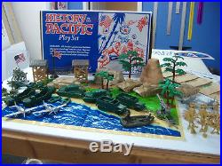 Marx Iwo Jima Battleground Playset Custom Huge Lot