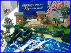 Marx Iwo Jima Battleground Playset Custom Huge Lot