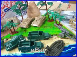 Marx Iwo Jima Battleground Playset Custom Huge Lot