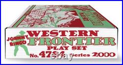 Marx Johnny Ringo Western Frontier Play Set Box