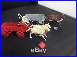 Marx Johnny Ringo Western Frontier Play Set Box Not Complete