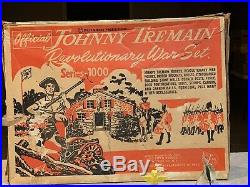 Marx Johnny Tremain Revolutionary War Play Set Box#3402 Series 1000