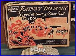 Marx Johnny Tremain Revolutionary War Play Set Series 1000 Box#3402
