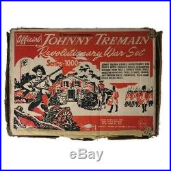 Marx Johnny Tremain Revolutionary War Play Set Series 1000 Incomplete 1950s