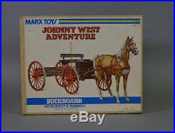 Marx Johnny West Adventure Buckboard #4424C (Factory Sealed)