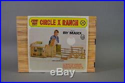 Marx Johnny West Circle X Ranch (Mint in Box)