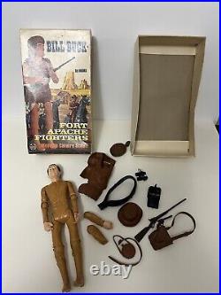 Marx Johnny West Fort Apache Fighter Bill Buck 1965. Hard To Find and Nice Box