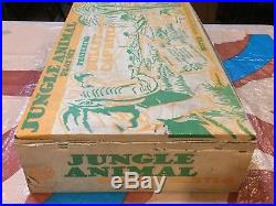 Marx Jungle Animal Play Set Box#3714
