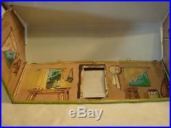 Marx Jungle Jim Play Sets Trading Post Huts, Jeep, Palm Trees, Houses, Acces