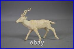 Marx Jungle Large Antelope Rare Hand Carving (Sculpture) Prototype