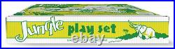 Marx Jungle with Large Wild Animals Play Set Box