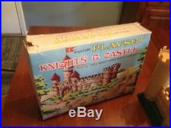 Marx KNIGHTS AND CASTLE Miniature Playset