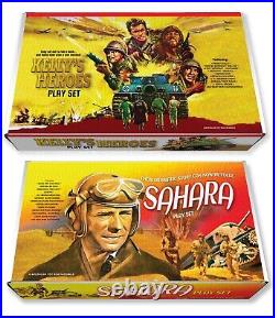 Marx Kelly's Heroes Play Set Box OR Marx Sahara Play Set Box
