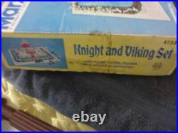 Marx Knight And Viking Castle Set 4733 including box