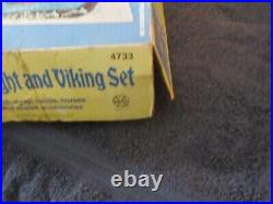 Marx Knight And Viking Castle Set 4733 including box