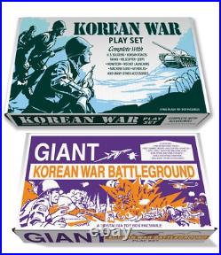 Marx Korean War Play Set Box OR Giant Korean War Battleground Play Set Box