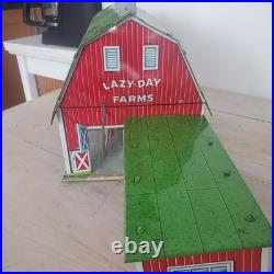Marx Lazy-Day Farms Playset Tin Animals Accessories Crops Implements
