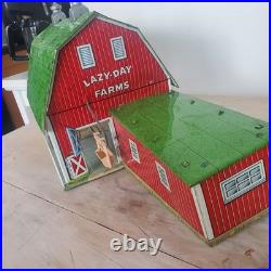 Marx Lazy-Day Farms Playset Tin Animals Accessories Crops Implements