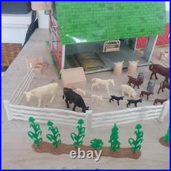 Marx Lazy-Day Farms Playset Tin Animals Accessories Crops Implements