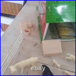 Marx Lazy-Day Farms Playset Tin Animals Accessories Crops Implements