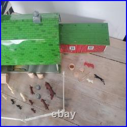 Marx Lazy-Day Farms Playset Tin Animals Accessories Crops Implements
