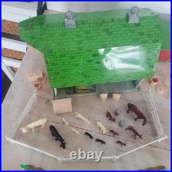 Marx Lazy-Day Farms Playset Tin Animals Accessories Crops Implements