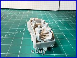 Marx Light Gray Truck with Seven Original Germans