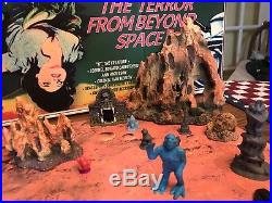 Marx Like It The Terror Beyond Space Play Set 1950's Movie 54mm With Box