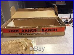 Marx Lone Ranger Ranch Play Set Series 500 Box#3969