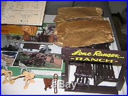 Marx Lone Ranger Ranch playset (complete & near mint)
