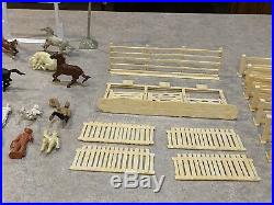 Marx Lone Ranger Rodeo Play Set With Box