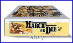Marx March or Die Play Set Box