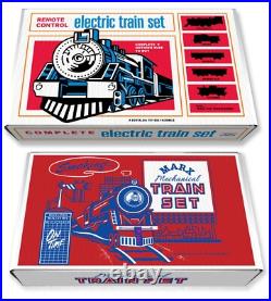 Marx Mechanical Train Set Box OR Marx Complete Electric Train Set Box Marx Mechanical Train Set Box OR Marx Complete Electric Train Set Box
