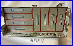 Marx Metal Bank Style Farm Country Barn Set withAnimals Tools Fence Tractors Equip