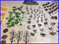 Marx Miniature Charge Of The Light Brigade Set With Box