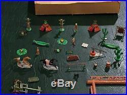 Marx Miniature Fort Apache Play Set & Box