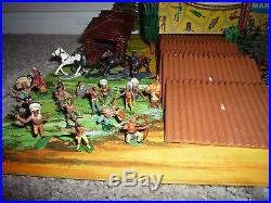 Marx Miniature Fort Apache Playset