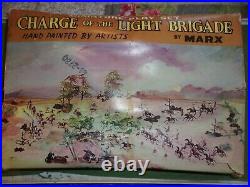 Marx Miniature Play Set Charge Of The Light Brigade With Box