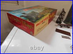 Marx Miniature Play Set Knights And Vikings In Original Box