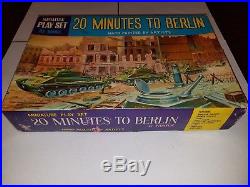 Marx Miniature Playset 20 Minutes to Berlin EXTREMELY RARE MINT war marx toys