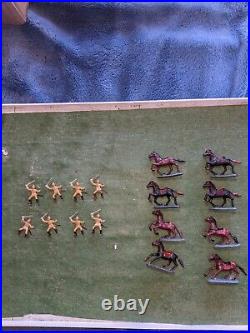 Marx Miniature Playset Charge of the Bengal Lancers Lot 2 VHTF