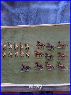 Marx Miniature Playset Charge of the Bengal Lancers Lot VHTF