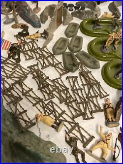 Marx Miniatures Lot Sands of Iwo Jima Incomplete Parts Soldiers Mt Suribachi