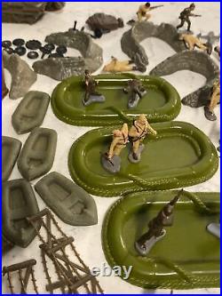 Marx Miniatures Lot Sands of Iwo Jima Incomplete Parts Soldiers Mt Suribachi