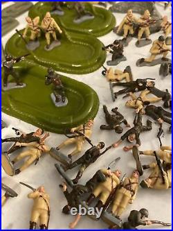 Marx Miniatures Lot Sands of Iwo Jima Incomplete Parts Soldiers Mt Suribachi